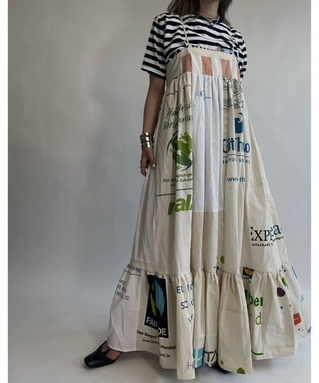 【RE;CIRCLE】 RE Eco-Friendly Bag Camisole One-piece / 220707-014