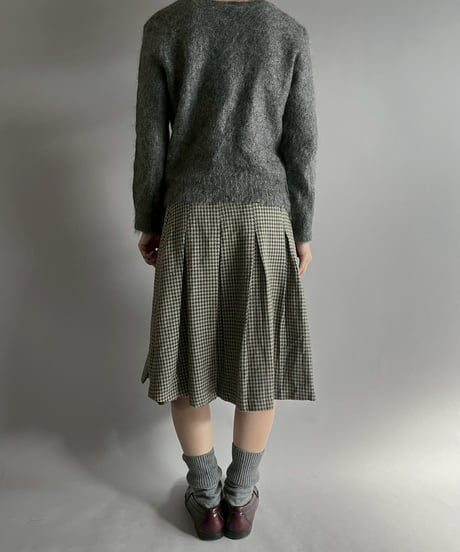 【USED】 Houndstooth Skirt / 251122-022