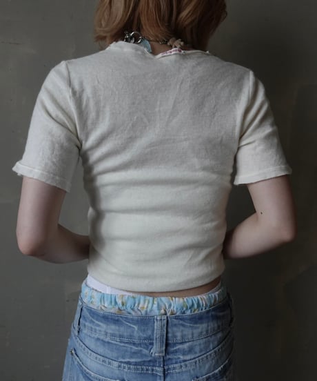 【RE;CIRCLE】 Re Embroidered T-Shirt /  250724-018