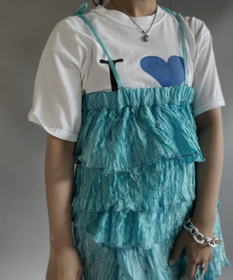 【RE;CIRCLE】RE Tiered Skirt & Bra Set / 230803-004