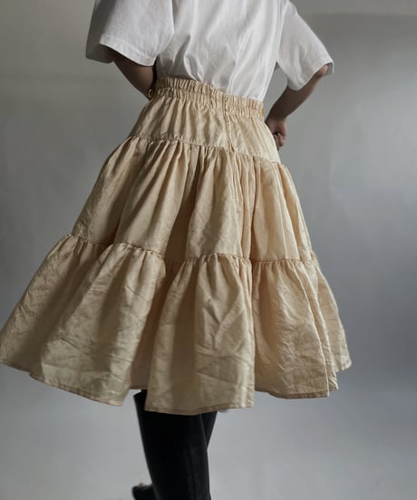 【USED】 Middle Tiered Skirt / 220625-003
