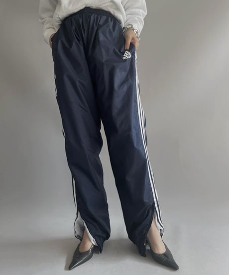 【USED 】adidas Nylon Line Pants/ 231118-015