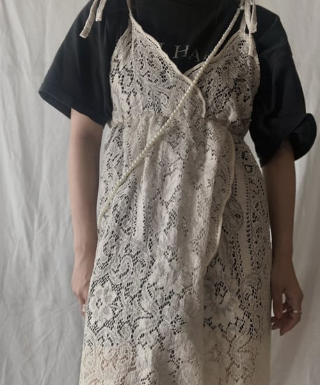 【RE;CIRCLE】 RE Lace N/S One-piece⑦/210714-011