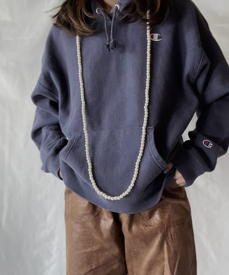 【USED】   Champion Reverse Weave Hoodie One Point/211007-033
