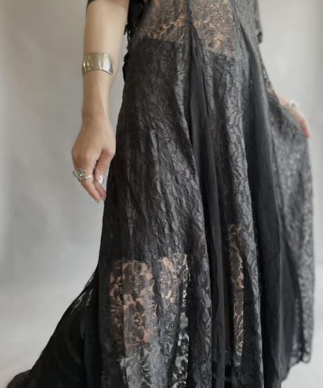 【USED】 Sheer One-piece / 230520-019