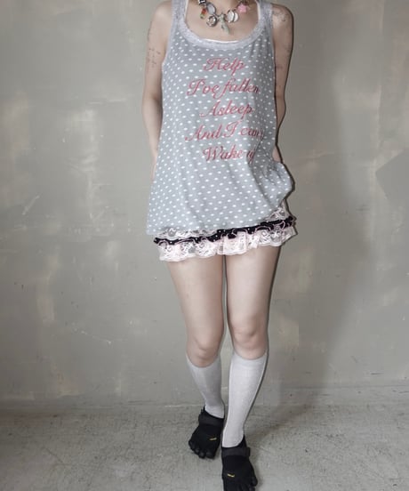 【RE;CIRCLE】 Re Embroidered Camisole Top  /  250724-007