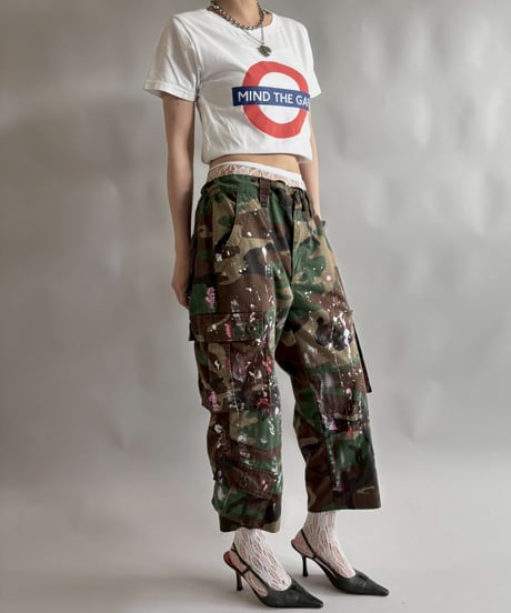【USED】 RESIZED MIND THE GAP T-Shirt / 250830-016