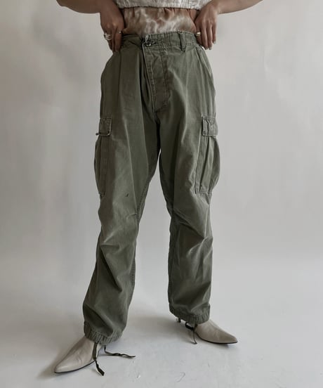 【USED】 Army Pants Jungle Fatigue / 220526-045