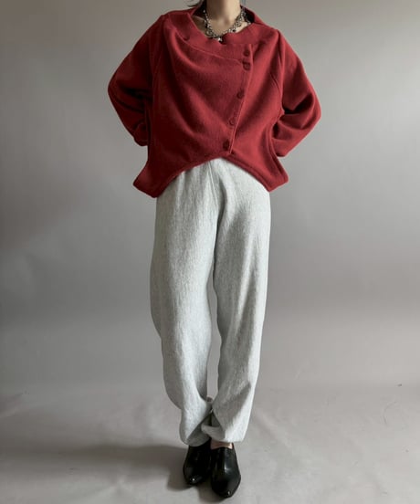 【RE;CIRCLE】 RE Deformed Acrylic Cardigan / 260312-005