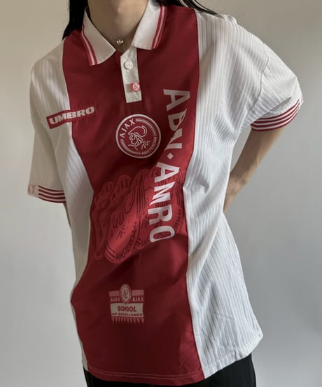 【USED】 UMBRO 97~98's AJAX Soccer Shirt/ 250607-048