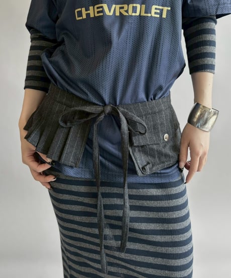 【RE;CIRCLE】 RE Suit Pleats Bag / 260420-026