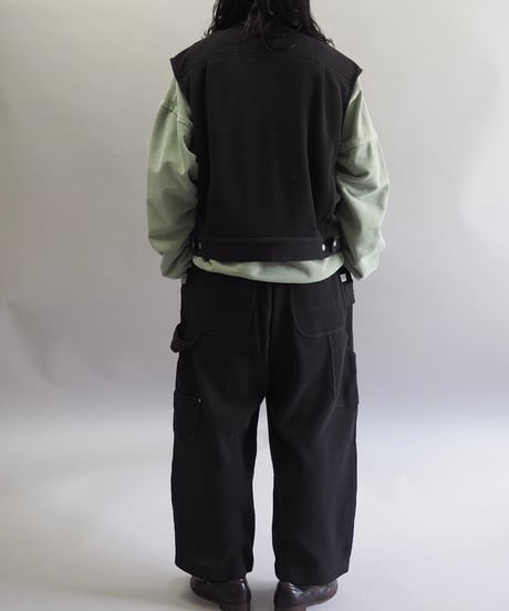 【COSMOS TEXAS】24ss Second Vest Black / 240311-017