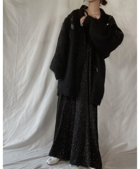 【USED】    Mohair Knit Cardigan/211216-017