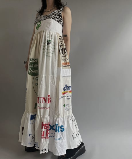 【RE;CIRCLE】RE Eco-Friendly Bag Camisole Long One-piece / 230622-018