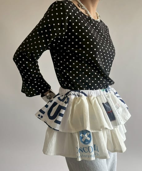 【RE;CIRCLE】 Re Eco Bag Maki Skirt /  250417-005