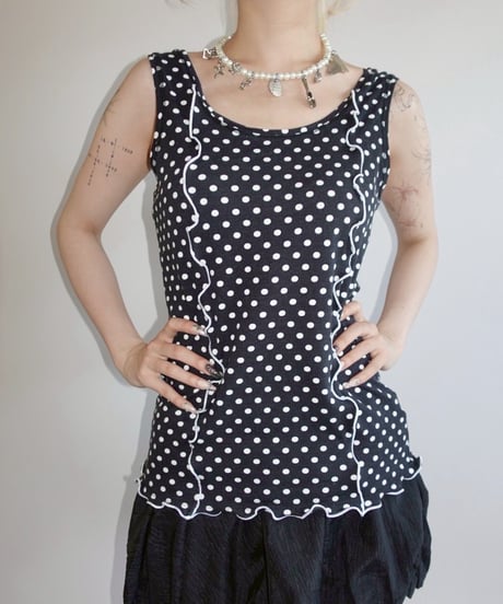 【CA MEETS UV】 RE Mellow Top + Tank Top + Scrunchie / 250807-002