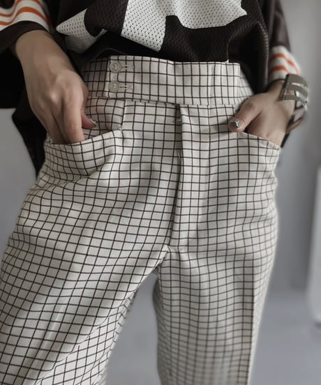 【USED】 Checked Pants / 230311-020