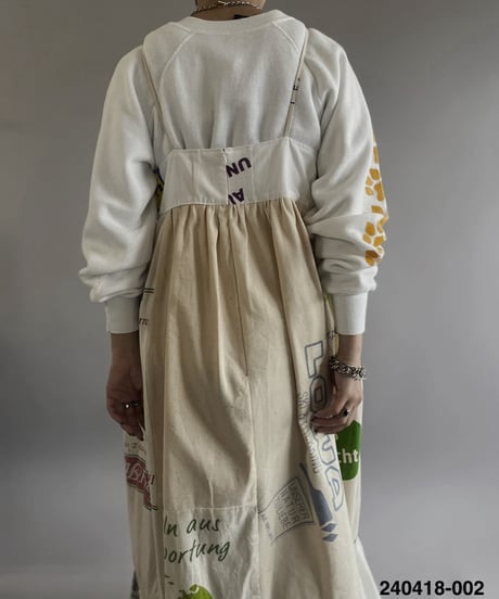 【RE;CIRCLE】RE Eco-Friendly Bag Camisole Long One-piece / 240418