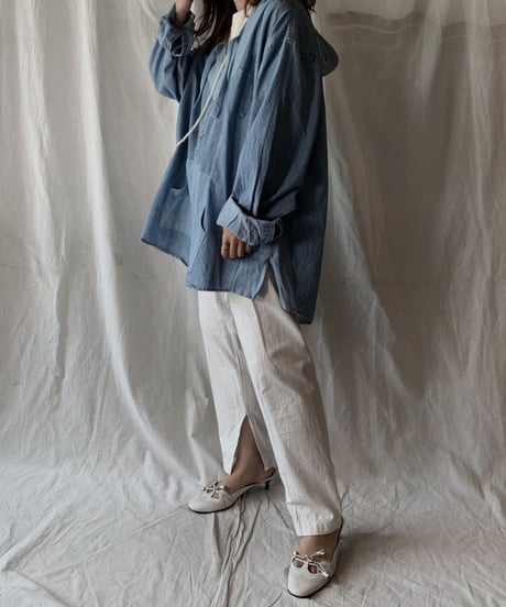 【RE;CIRCLE】  RE Denim Mexican Parker①/210506-015