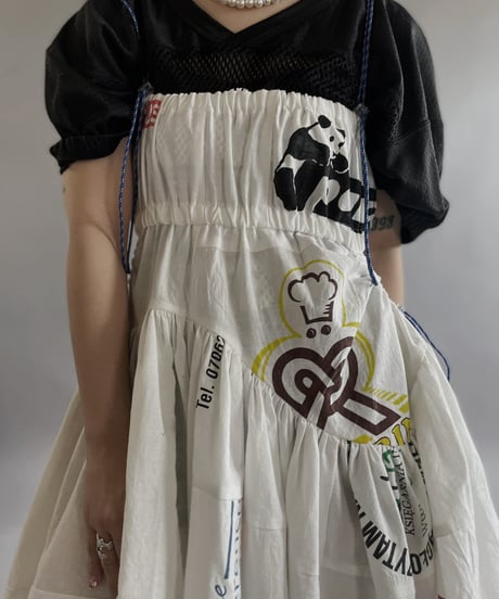 【RE;CIRCLE】RE Eco-Friendly Bag Code Camisole Middle One-piece / 240516-029
