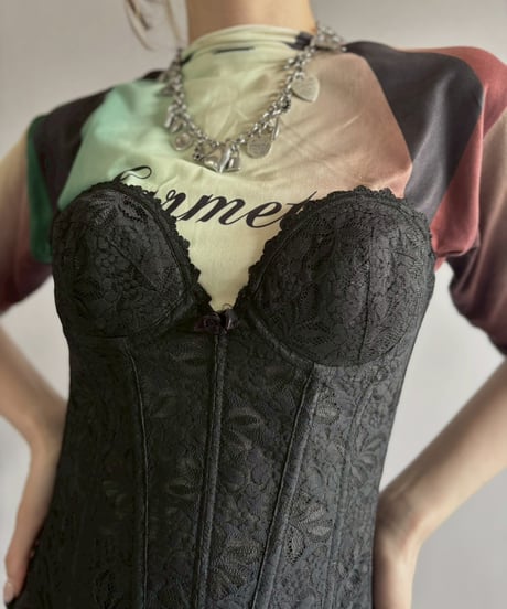 【USED】 Lace Corset / 260411-011