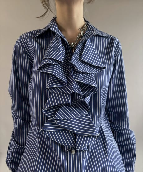 【USED】 Ralph Lauren Frill Shirt / 260321-011