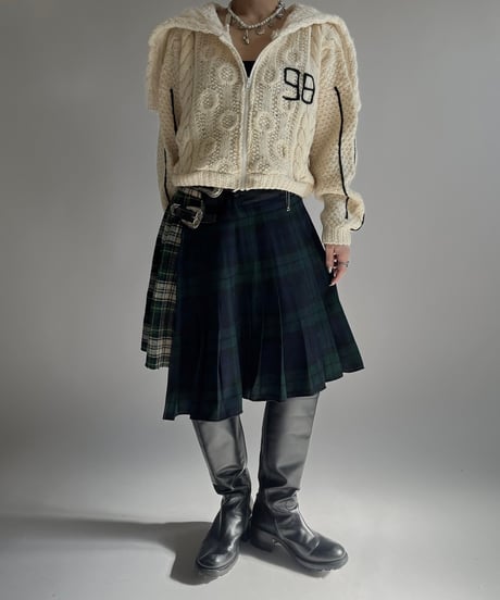 【RE;CIRCLE】 RE Kilt Skirt Mini / 250206-016