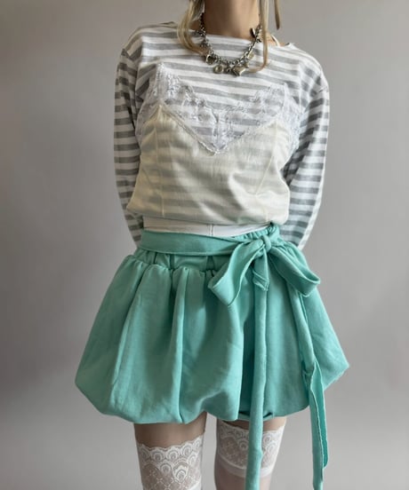 【新品】THE TINY SHOP by MORI バルーンスカート　ミニスカ THE TINY SHOP by MORI