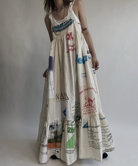 【RE;CIRCLE】 RE Eco-Friendly Bag Camisole One-piece / 220707-016