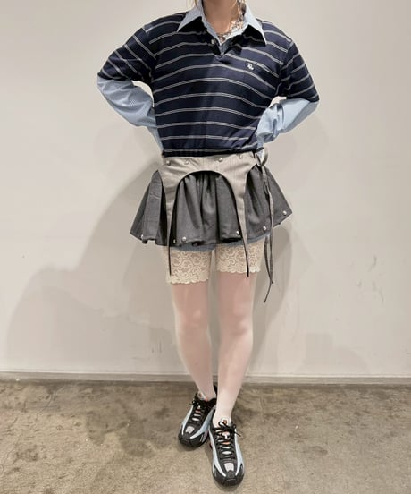 【RE;CIRCLE】 RE Suit Skirt/ 260219-021