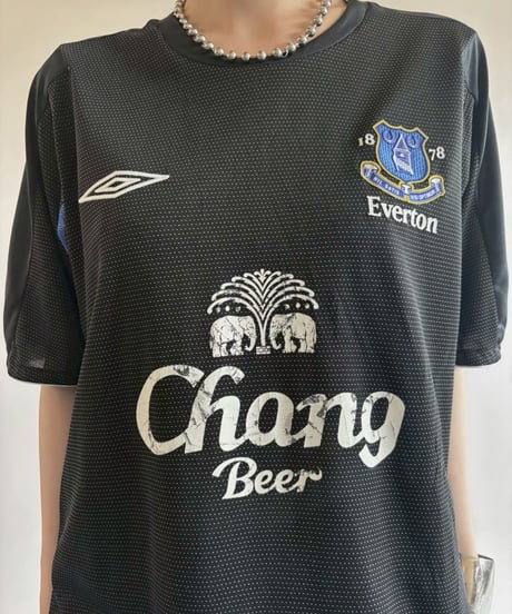 【USED】04~05's UMBRO Everton Soccer Shirt / 250712-021