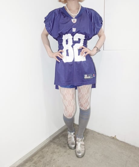 【RE;CIRCLE】 Shirring Football Shirt  /  250522-001