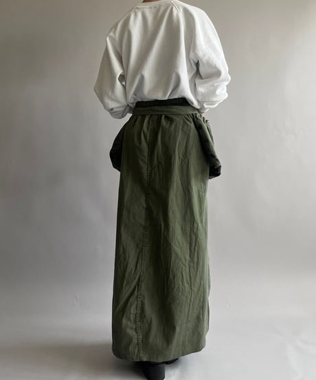 【RE;CIRCLE】 RE ARMY Belt Back Skirt/ 240919-004