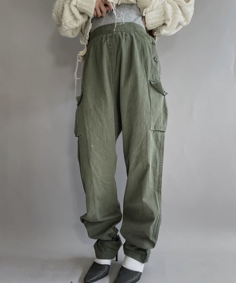 【USED】  Army Pants Jungle Fatigue / 230330-019