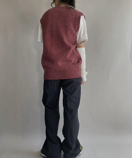 【RE;CIRCLE】 RE Wappen Wool Vest / 221103-002