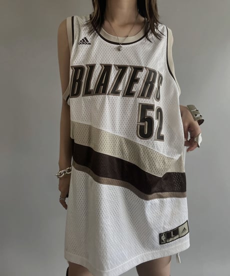 【USED】 adidas BLAZERS Game top / 230624-028