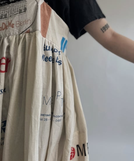 【RE;CIRCLE】 RE Eco-Friendly Bag Camisole One-piece / 220707-009
