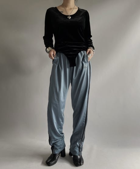 【USED】  Velor L/S Leotard Top / 231202-019