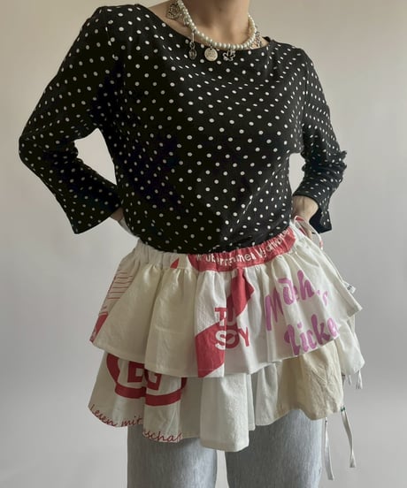 【RE;CIRCLE】 Re Eco Bag Maki Skirt /  250417-006