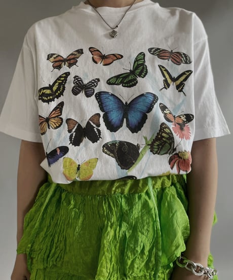 【USED】 Butterfly S/S  T-Shirt /230803-011
