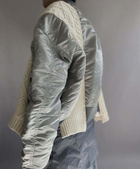 【RE;CIRCLE】 RE MA-1 Alan Docking Jacket / 221208-011