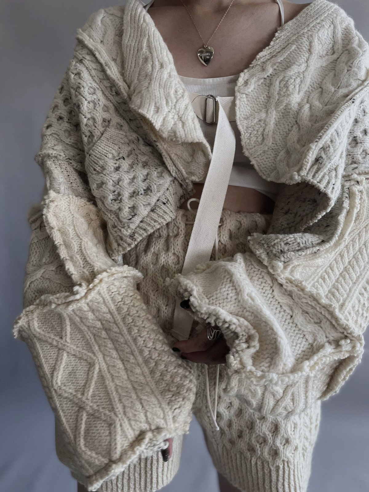 RE;CIRCLE】 RE Alan Knit Bolero / 221006-019 | 