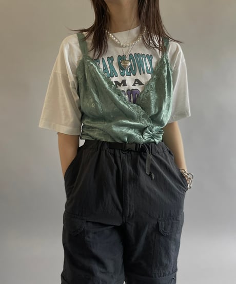【USED】  Camisole Leotard Top  /240629-030