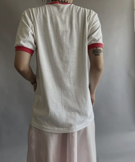 【USED】 S/S KELLY TRACK ringer T-shirt / 230603-028