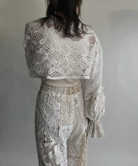 【RE;CIRCLE】 RE Crochet Bolero / 220623-018