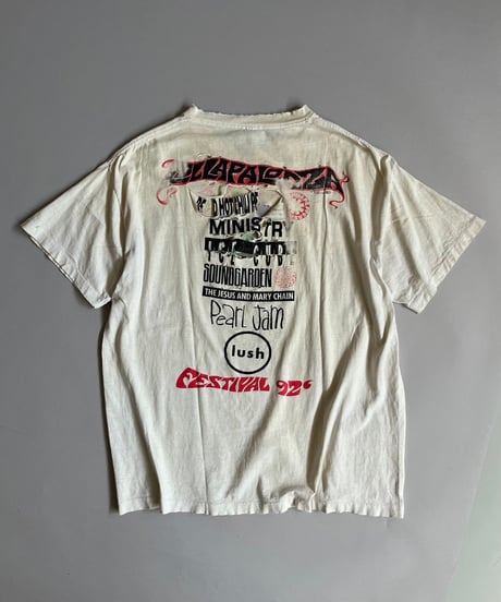【USED 】Made in USA 92's SOFTEE LOLLA PALOOZA T-Shirt /240429-116