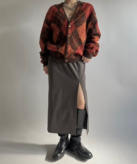 【USED】 Made in ITALY PRIZMA Long Skirt /250201-013