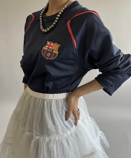 【USED】 Nike BARCELONA Soccer Shirt /240831-021