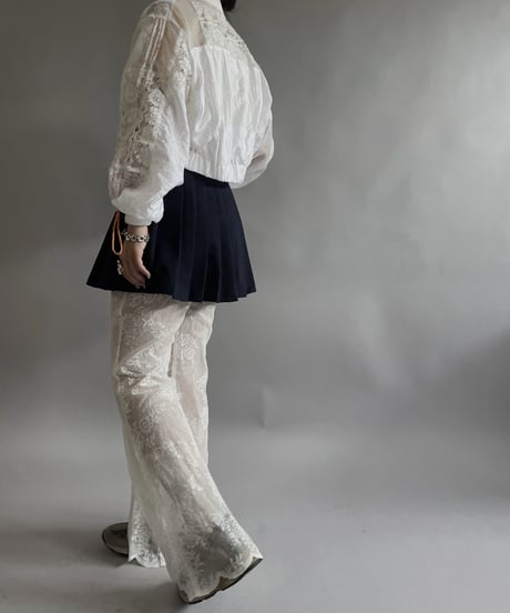 【RE;CIRCLE】 RE White Patch Short Blouson / 240509-005