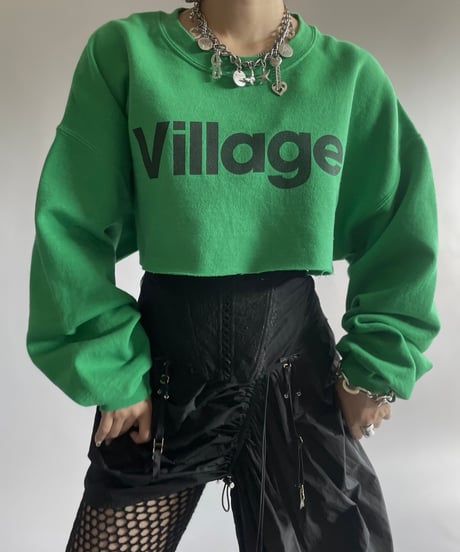 【USED】 Cut Off Sweat Top /240914-048